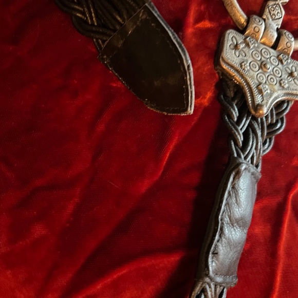 Custom Adjustable Leather Large Dog Collar - Picture 5 of 16